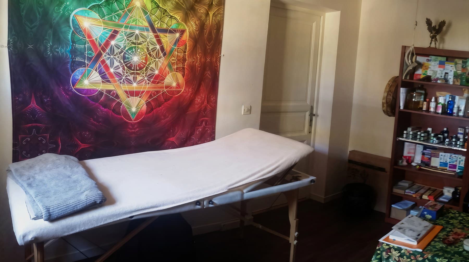 Espace d’accueil pour les séances, proche de Villefranche-de-Lauragais